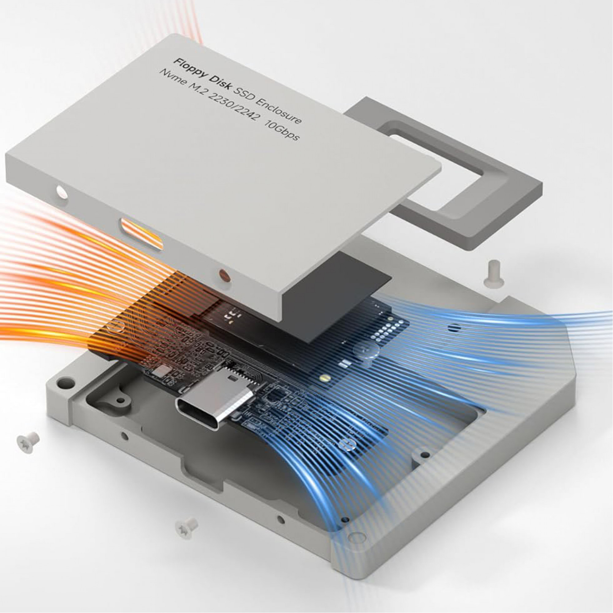 Корпус для SSD Hagibis Floppy Disk Style SSD